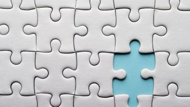 A missing puzzle piece showing to improve absenteeism in the workplace