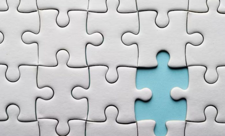 A missing puzzle piece showing to improve absenteeism in the workplace