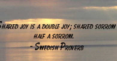 Shared Joy Is a Double Joy