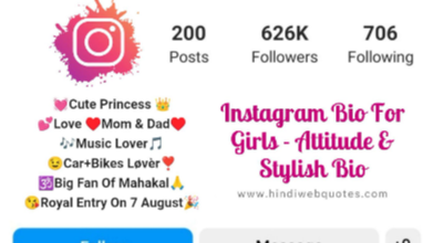 Bio for Instagram for Girl Attitude