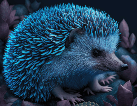 Blue:Flxgzp9tghk= Hedgehog