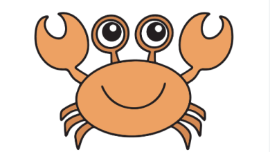 Drawing:Pjzru3ror60= Crab