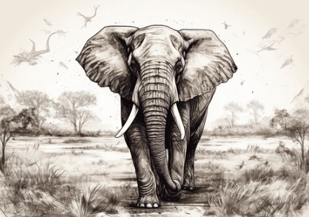 Sketch:K4ihdmzbtqg= Elephant