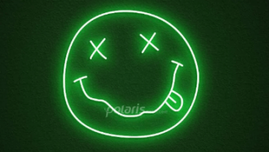 Green Neon Sign