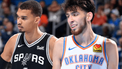 Oklahoma City Thunder Vs San Antonio Spurs Match Player Stats