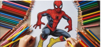 Drawing:7barsug8u0w= Spiderman