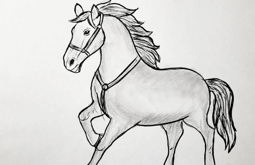 Drawing:Ljd413jlg70= Horse