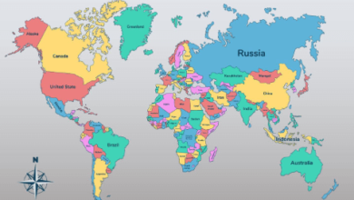 Labeled:V-Xzjijklp4= Map of the World