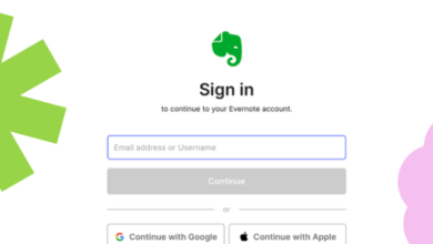 Evernote Login