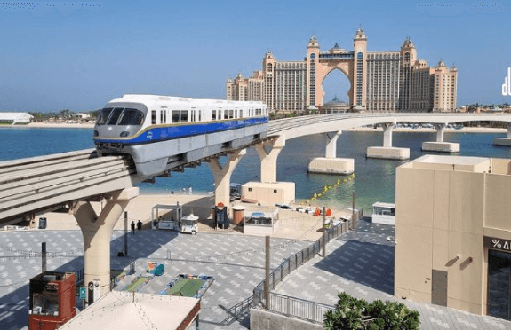 Monorail in Dubai: Navigating Palm Jumeirah with Ease