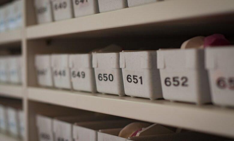 number registry archives specific ids identified